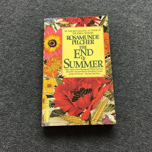 1989 THE END OF SUMMER Romance Paperback Book by ROSAMUNDE PILCHER - Picture 1 of 2